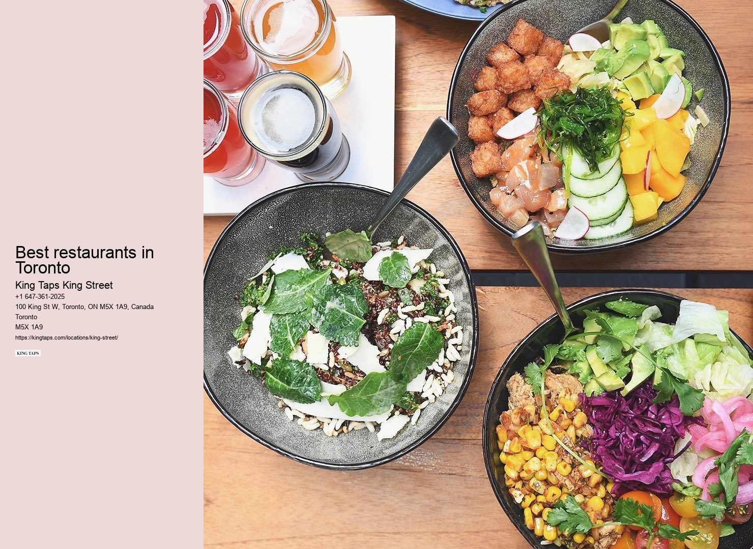 Complete Toronto restaurant guide