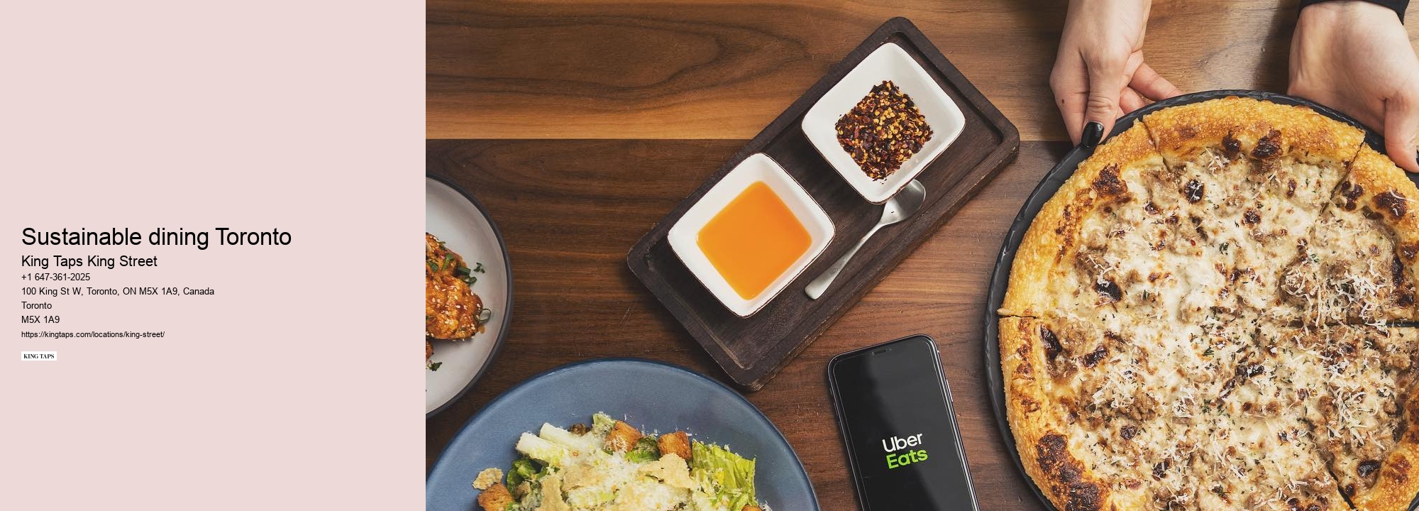 Contactless Toronto restaurant delivery