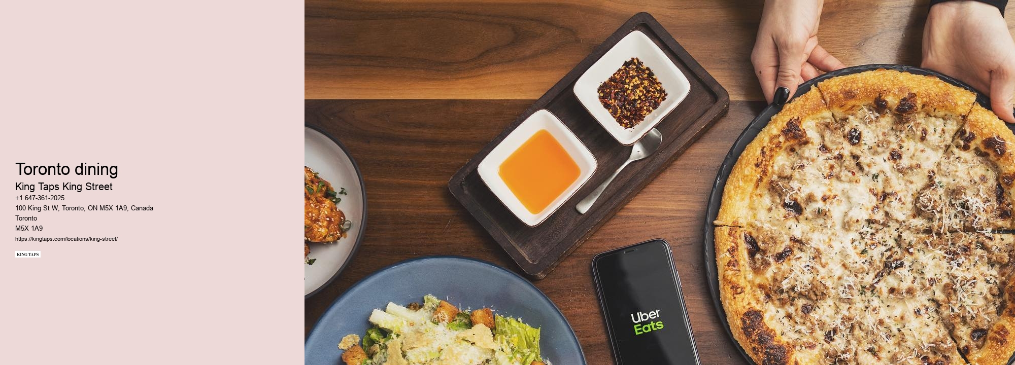 Network at exclusive Toronto restaurant events
