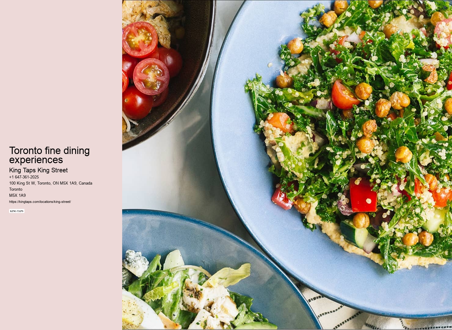 Toronto pasta restaurants