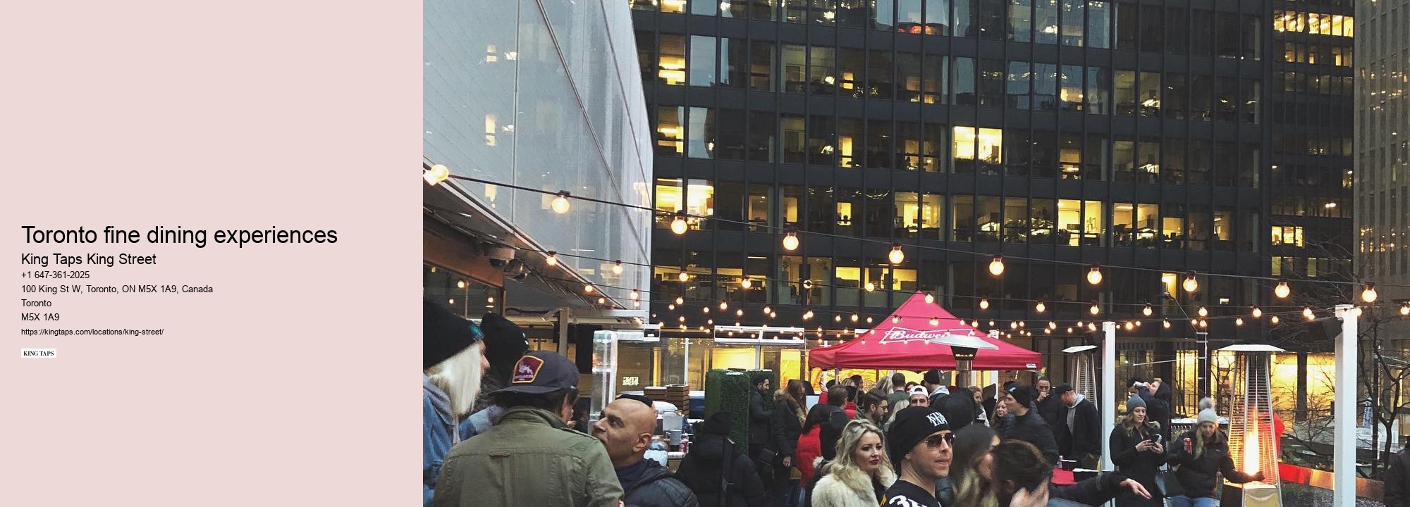 Casual dining Toronto