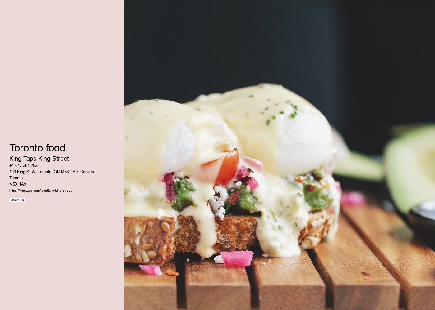 Fast Toronto restaurant reservations