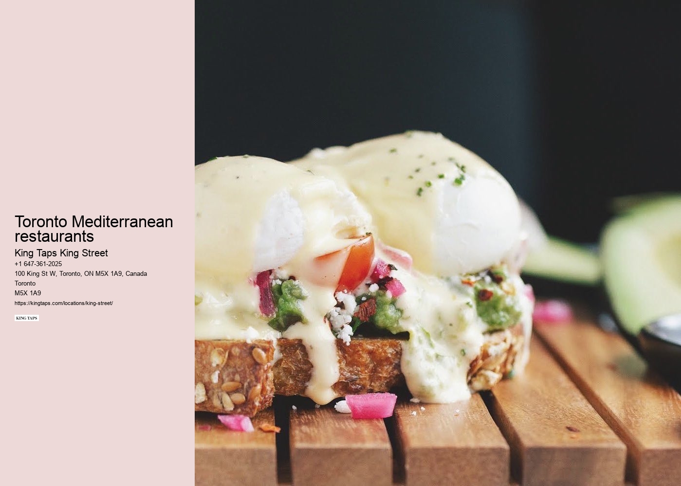 Book Toronto restaurant reservations online