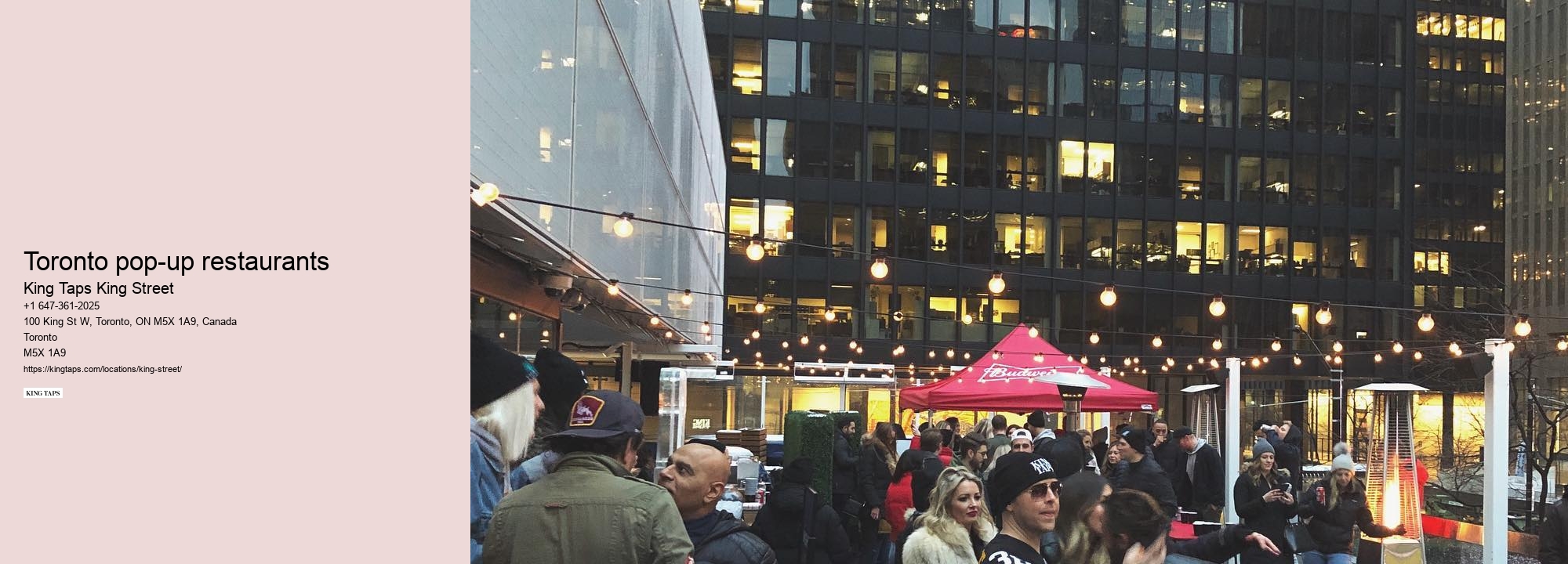 Local Toronto restaurant reservations