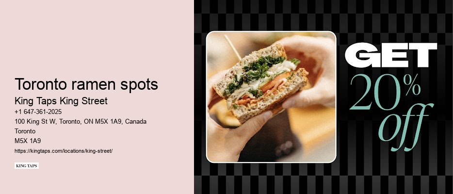 Insider Toronto restaurant guide
