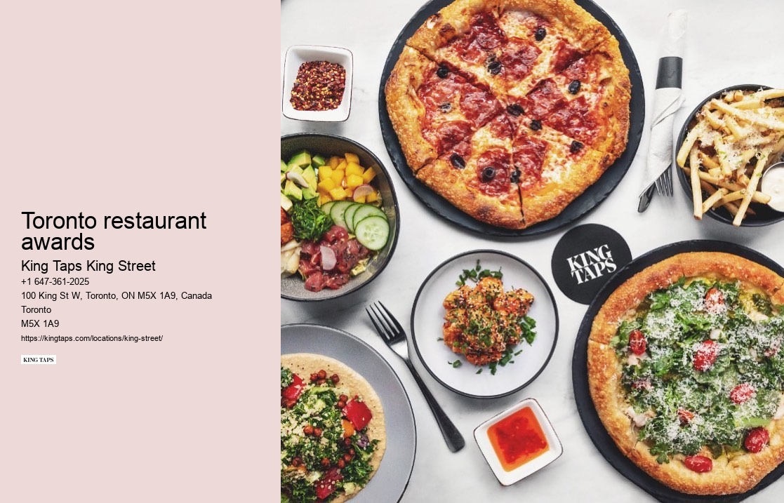 Toronto restaurant awards