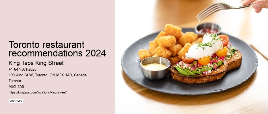 Secret Toronto restaurant recommendations